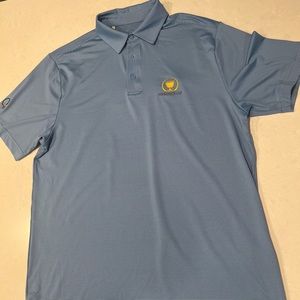 2022 Presidents Cup Polo. Excellent condition, only worn once. Color: Light Blue